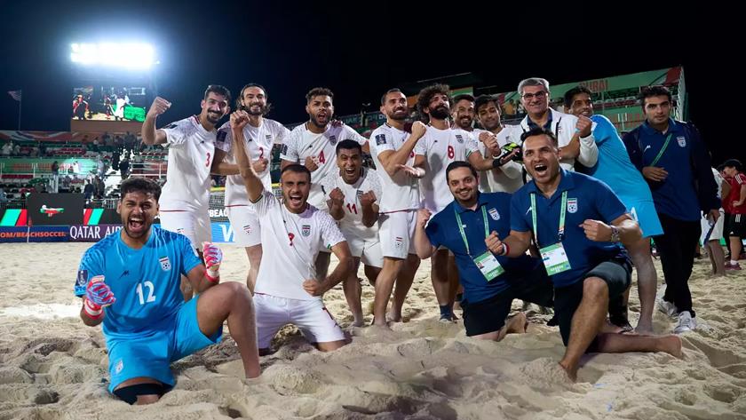 Iranpress: Iran wins Argentina 6-3 at FIFA Beach Soccer World Cup 