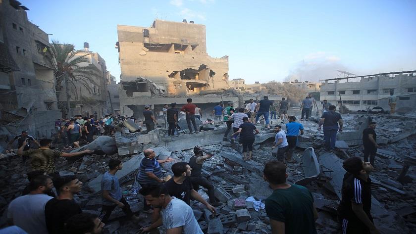 Iranpress: 40 Palestinians killed in Israeli attack on Gazan residential units
