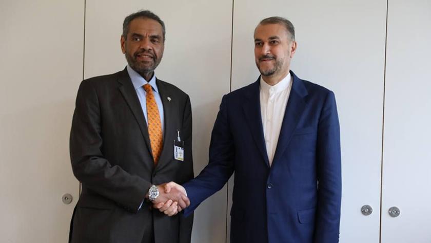 Iranpress: Iranian FM meets his Kuwaiti counterpart in Geneva