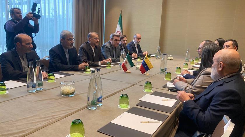Iranpress: Iranian Venezuelan FMs stress on common stance on Palestine