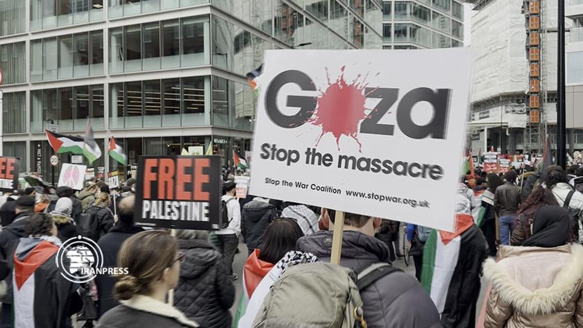 Iranpress: Anti-Israel demonstration in London