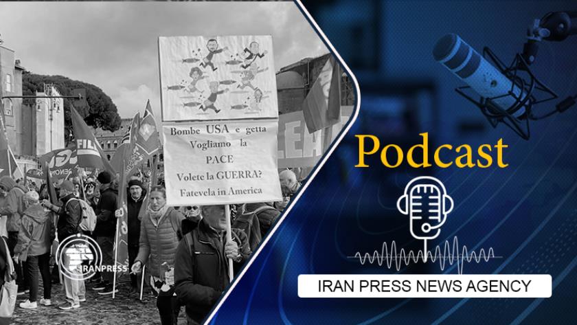 Iranpress: Podcast: Italians protest Israeli genocide in Gaza 