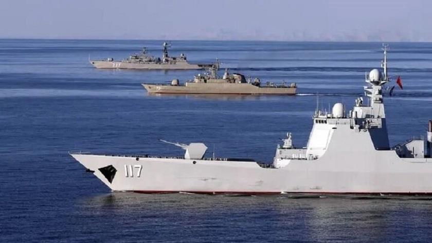 Iranpress: Iran, Russia, China joint naval drills kick off in Sea of Oman