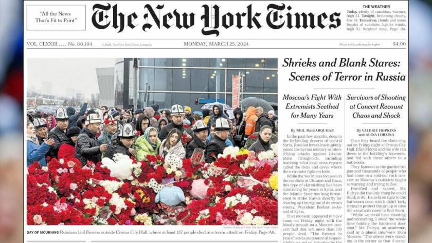 Iranpress: World Newspapers: Shrieks and Blank Stares: Scenes of Terror in Russia