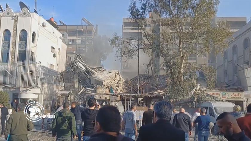 Iranpress: Israeli airstrike hits Iranian consulate in Damascus
