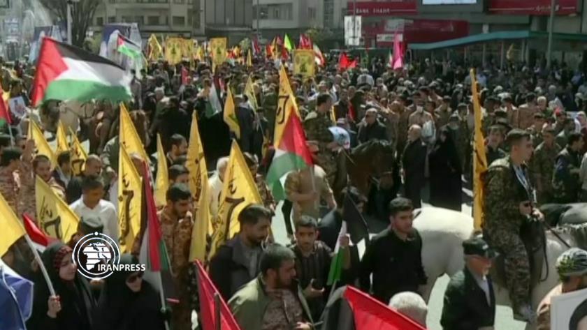 Iranpress: International Quds Day rallies kick off all across Iran