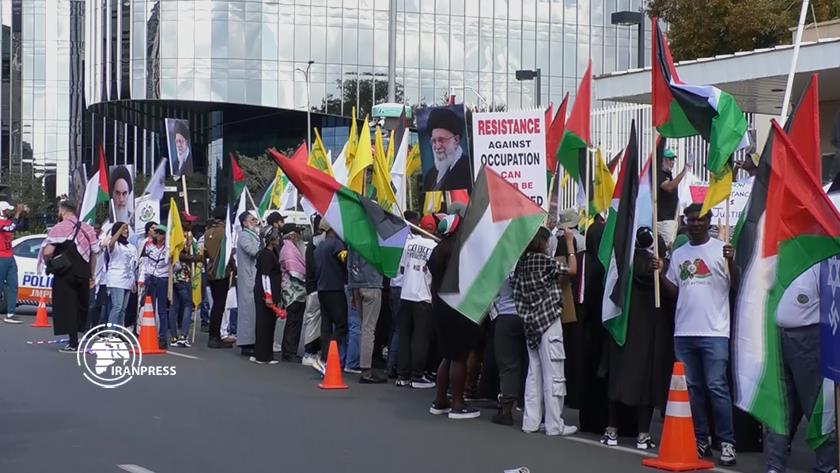 Iranpress: South African protesters demand end to Israeli genocide in Palestine