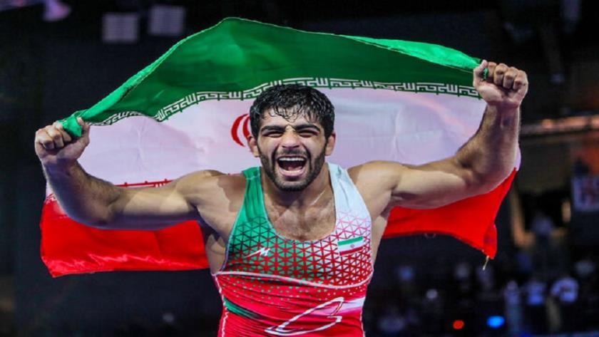 Iranpress: Iran Greco-Roman wrestling team wins Asian championship