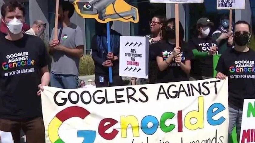 Iranpress: Google workers arrested over protesting giant deal with Zonist Regime