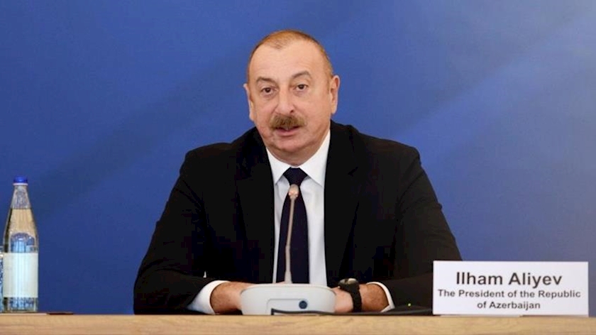 Iranpress: Azerbaijanian leader says reaching peace with Armenia 