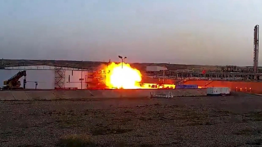 Iranpress: 4 killed in drone attack at Iraqi Kurdistan Gas Field