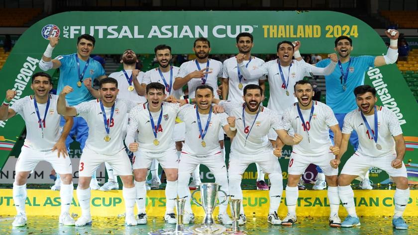 Iranpress: Iran power to 13th title at AFC Futsal Asian Cup 