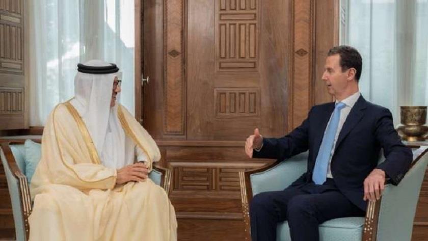 Iranpress: Syrian President receives Bahraini Foreign Minister
