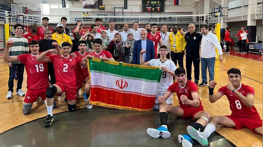Iranpress: Iran wins ISF World School Volleyball Championship
