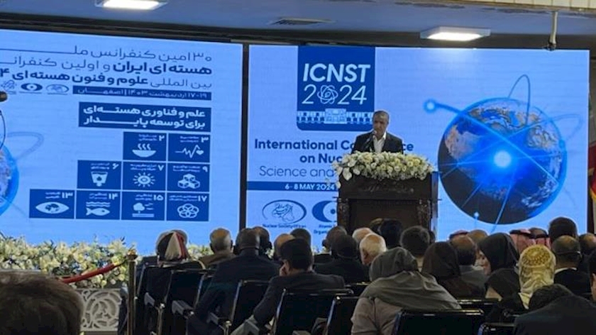 Iranpress: ICNST2024 inauguration ceremony underway in central Iran 