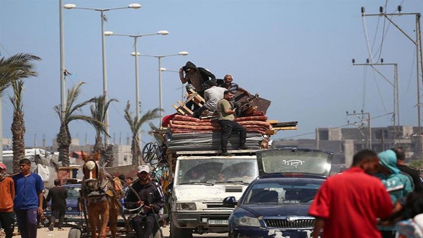 Iranpress: UN: 80,000 people displaced since beginning of Israeli attack on Rafah