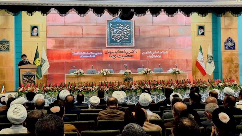 Iranpress: 5th Global Congress of Imam Reza kicks off in Mashhad