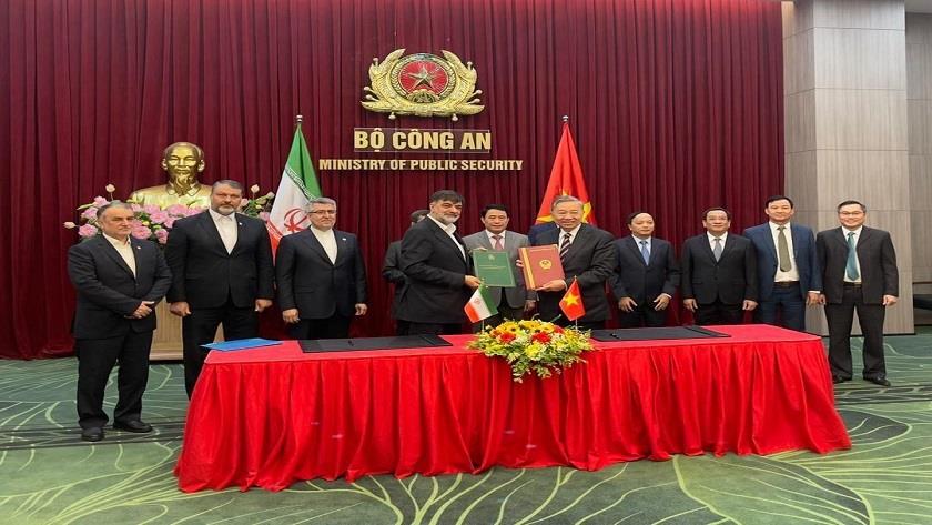 Iranpress: Iran, Vietnam sign a police cooperation agreement