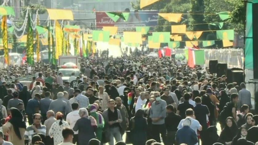 Iranpress: Iranians in Tehran mark Imam Reza’s birthday anniversary