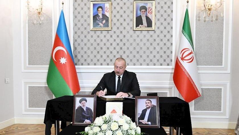 Iranpress: Ilham Aliyev Offers His Condolences Over Martyrdom Of Iranian President