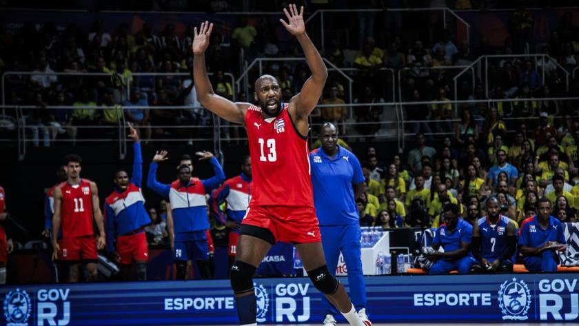 Iranpress: Cuba Silence Maracanãzinho, Upset Brazil