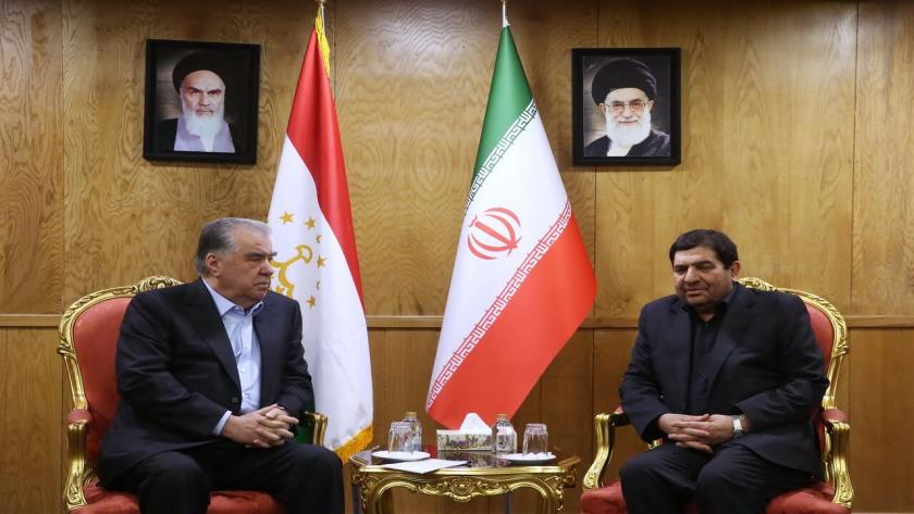 Iranpress: Iran’s acting president meets Tajikistan