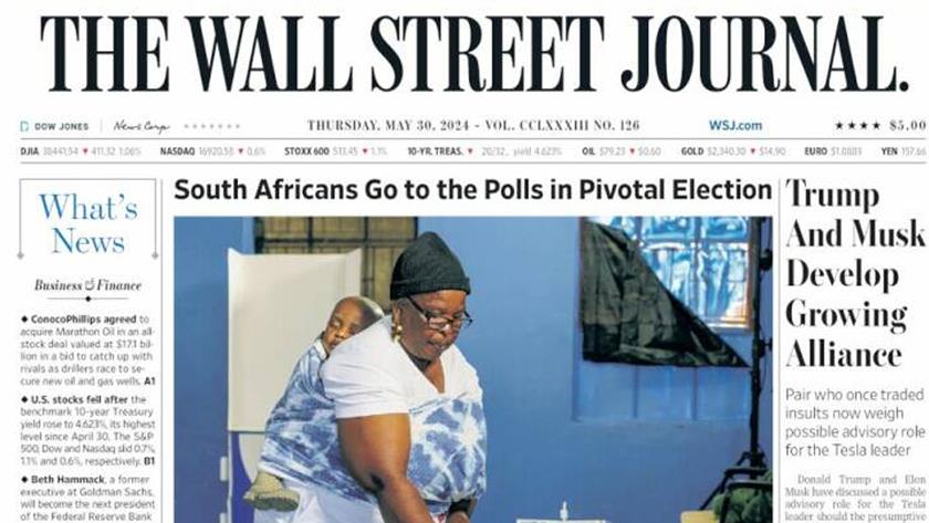 Iranpress: World Newspapers: South Africans go to the polls in pivotal election