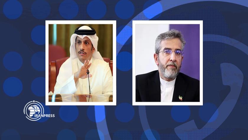 Iranpress: Iran Qatar FMs confer latest developments over phone