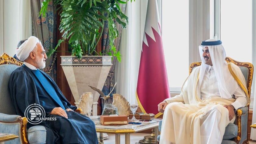 Iranpress: Qatari Amir Meets Iranian Judiciary Chief