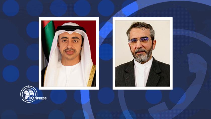 Iranpress: Iran, UAE Top Diplomats Discuss Gaza Crisis