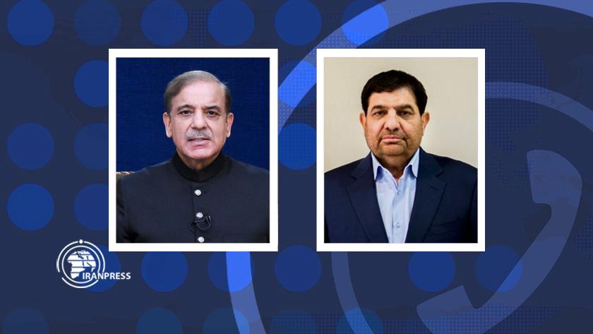 Iranpress: Iran Acting Presidnet, Pakistani PM Exchange Eid Greetings Via Phone Call