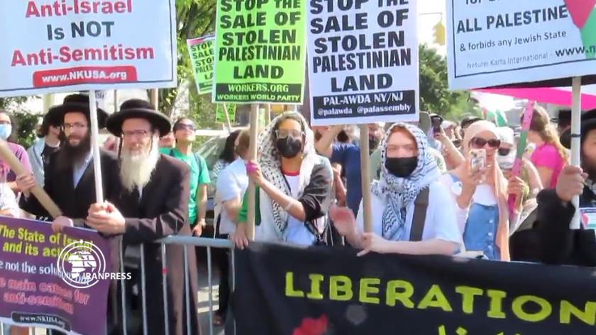 Iranpress: Anti-Zionist Jews in Brooklyn Protest Land Sale by Jewish Settlers