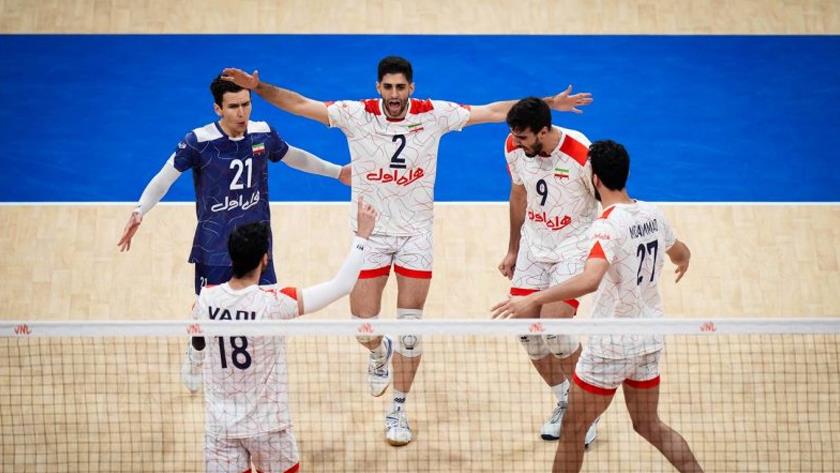 Iranpress: Iran beats Netherlands at 2024 VNL