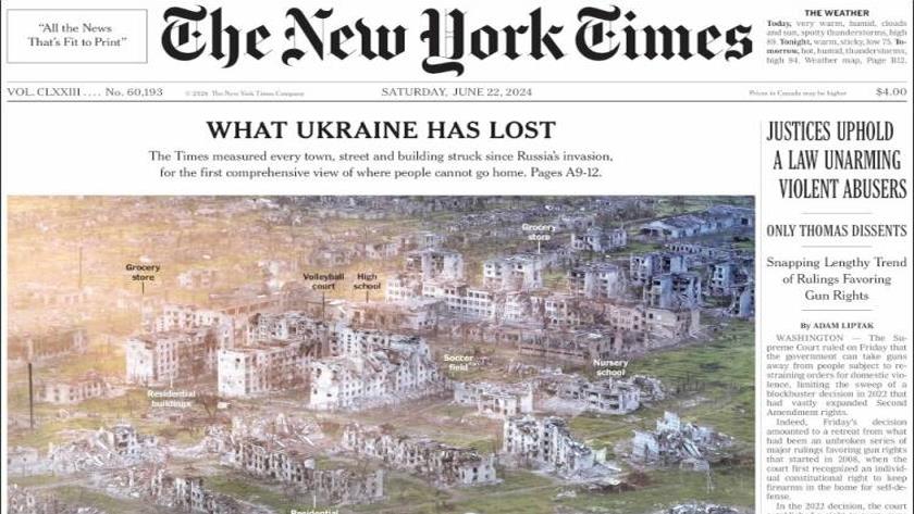 Iranpress: World Newspapers: What Ukraine Has Lost?