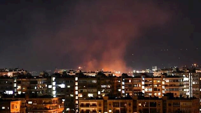 Iranpress: Israeli aggression on Damascus kills two, injures one