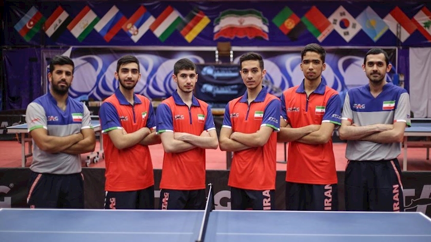 Iranpress: Iranian Teen Ping-Pong Players Ascend Finals of Asian Cup