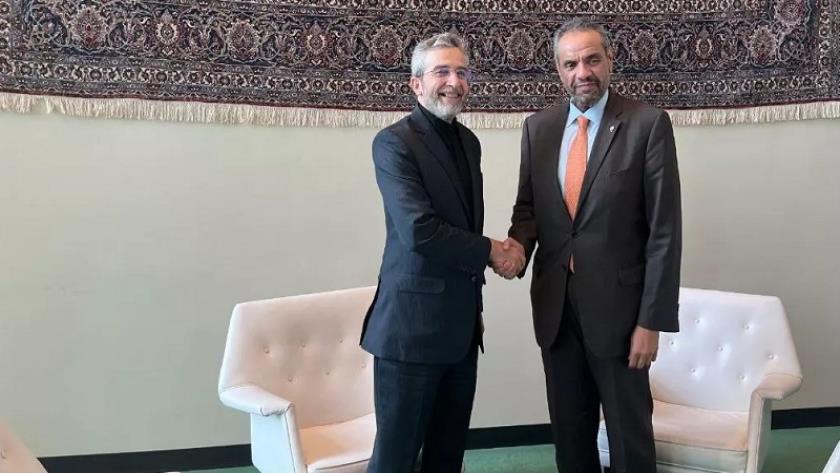 Iranpress: Iranian, Kuwaiti Top Diplomats Meet in New York