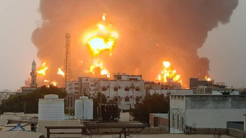 Iranpress: Airstrikes Hit Al Hudaydah Port as Tensions Escalate Between Israel, and Resistance