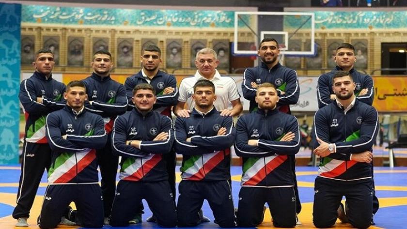 Iranpress: Iranian Freestyle Wrestling Team Crowned in Asia