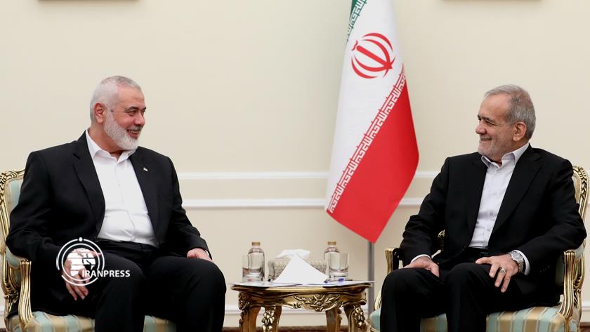 Iranpress: Haniyeh Appreciates Iran