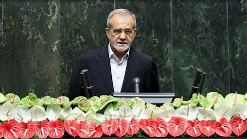 Iranpress: Pezeshkian: My Government Never Give In to Bullying, Pressure