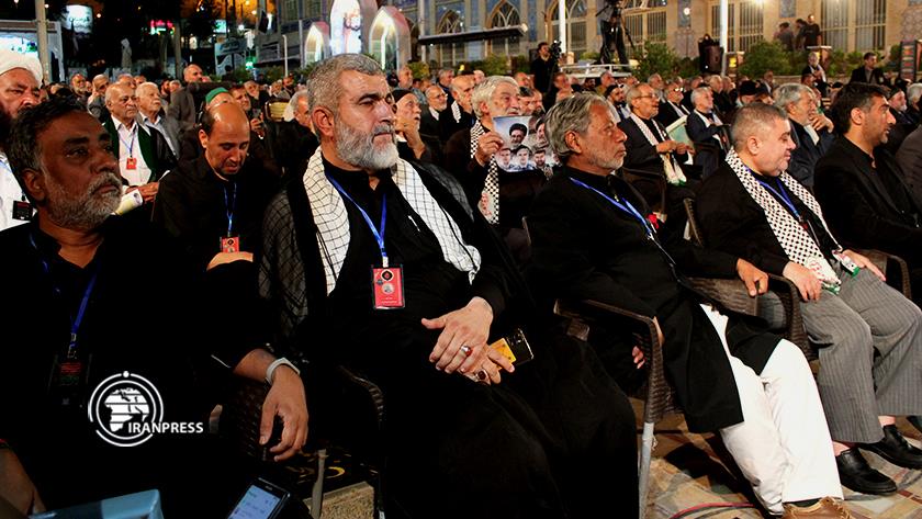 Iranpress: 21st International Meeting Honoring Old Admirers of Imam Hussain in PICTURES