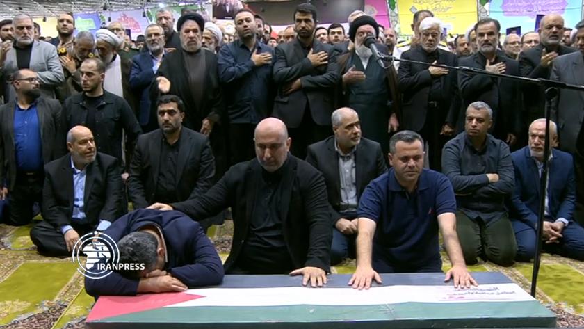 Iranpress: Farewell to Most-Beloved Father in Haniyah