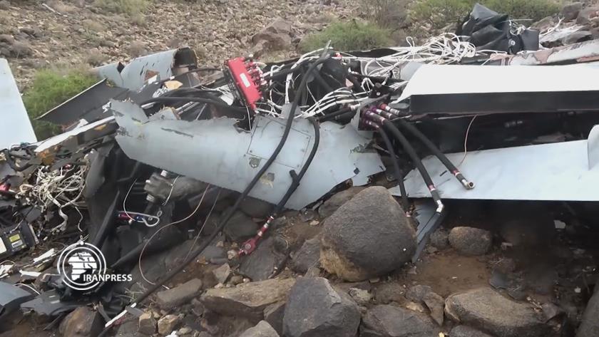 Iranpress: Images of Israeli MQ-9 Drone Crashed in Yemen