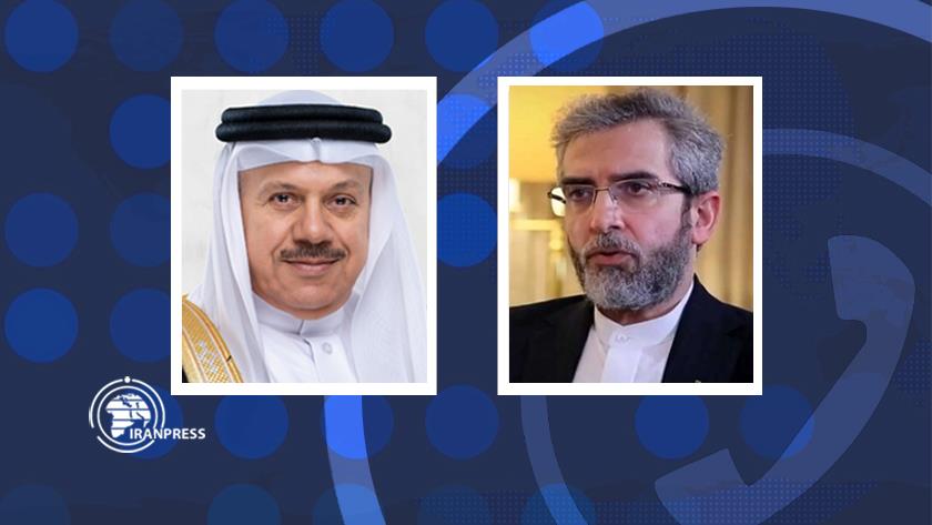 Iranpress: Ali Bagheri Consults with Bahrain Foreign Minister