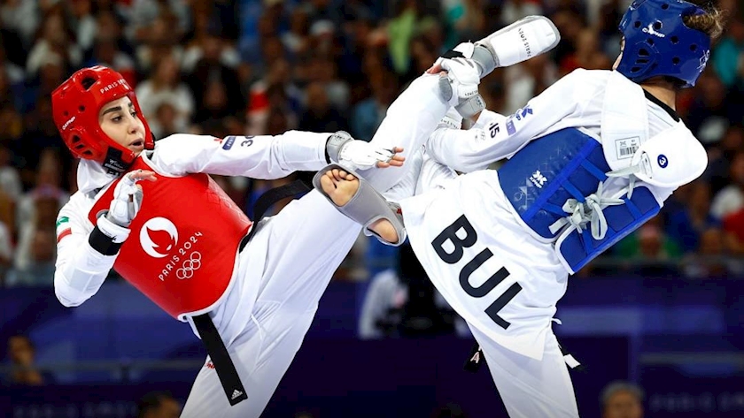 Iranpress: Nahid Kiani Triumphs Over Kimia Alizadeh in Paris Olympics Advancing to Quarterfinals