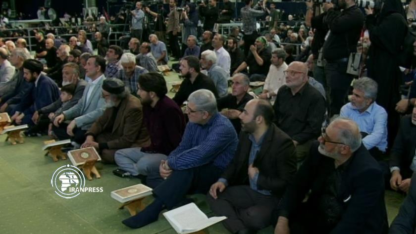 Iranpress: Memorial Ceremony Held for Martyr Ismail Haniyeh at Quran Recitation Event