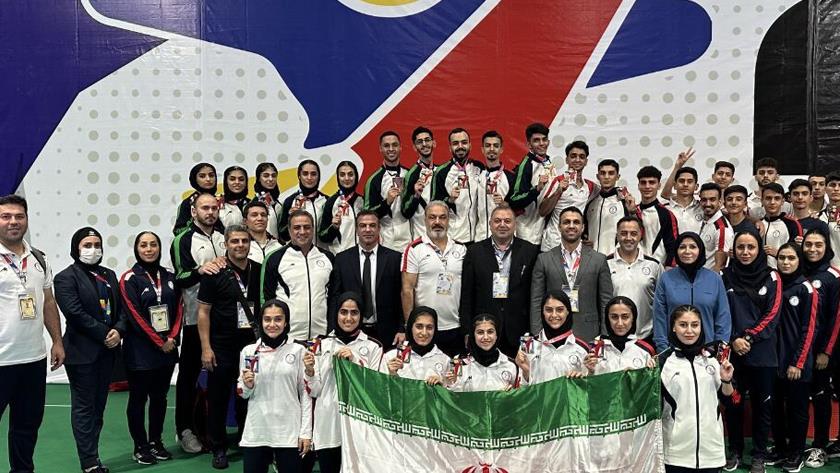 Iranpress: Iranian young karateka snatched the gold medal of U 21 Asian Cup 