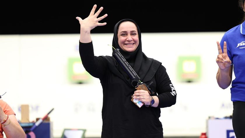 Iranpress: Woman Shooter Brings Iran 1st Gold Medal of 2024 Paralympic Games 