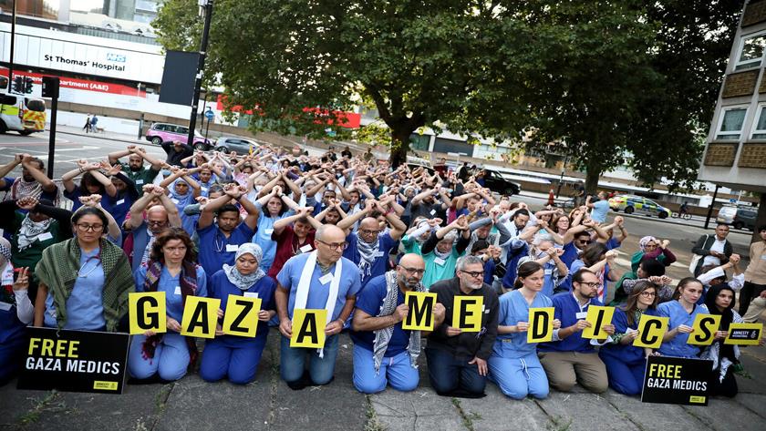 Iranpress: Medical Staff in UK Urge Immediate End to War on Gaza